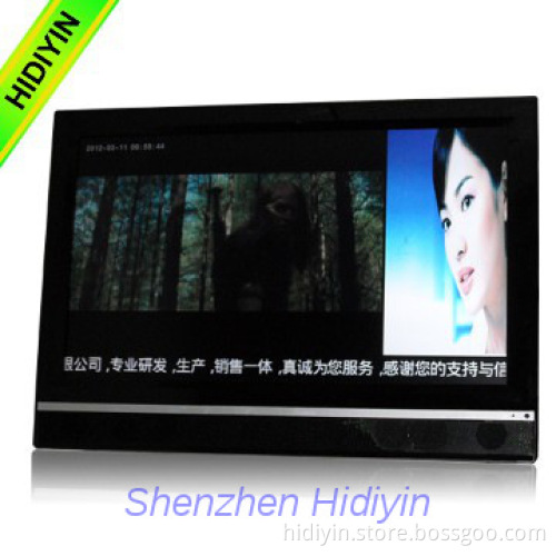 2014 Hotsales New 32 inch super slim LCD LED AD display with touch scr
